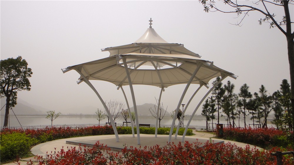 浙江臨海公園景觀膜結(jié)構(gòu)小品